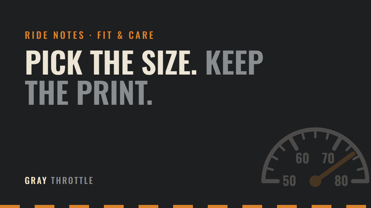 How to Choose Your T-Shirt Size and Make the Print Last
