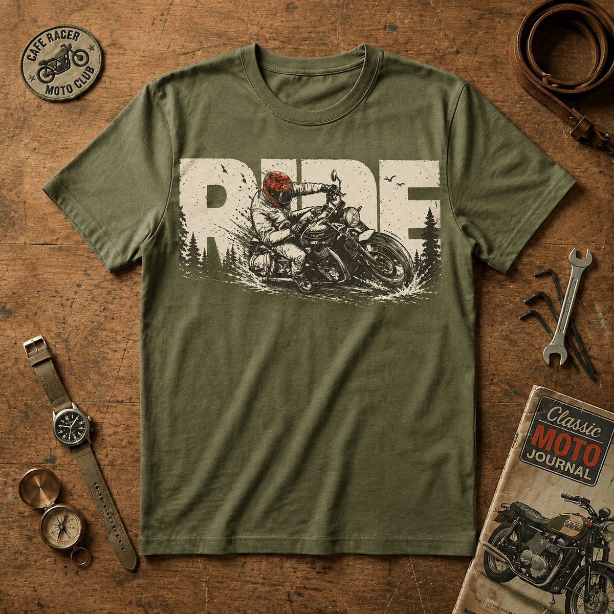 RIDE Motorcycle T-Shirt