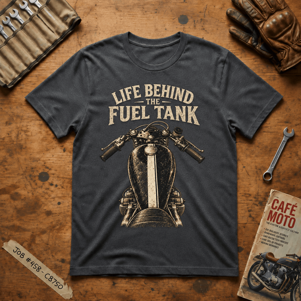 Life Behind the Fuel Tank T-Shirt