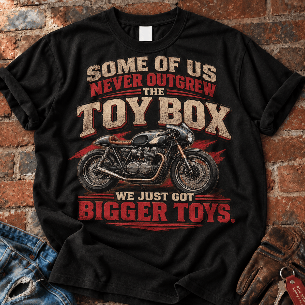 Never Outgrew the Toy Box T-Shirt