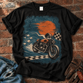 Ghost Racer Checkered Flag T-Shirt