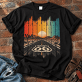 Route 66 Retro Sunset T-Shirt