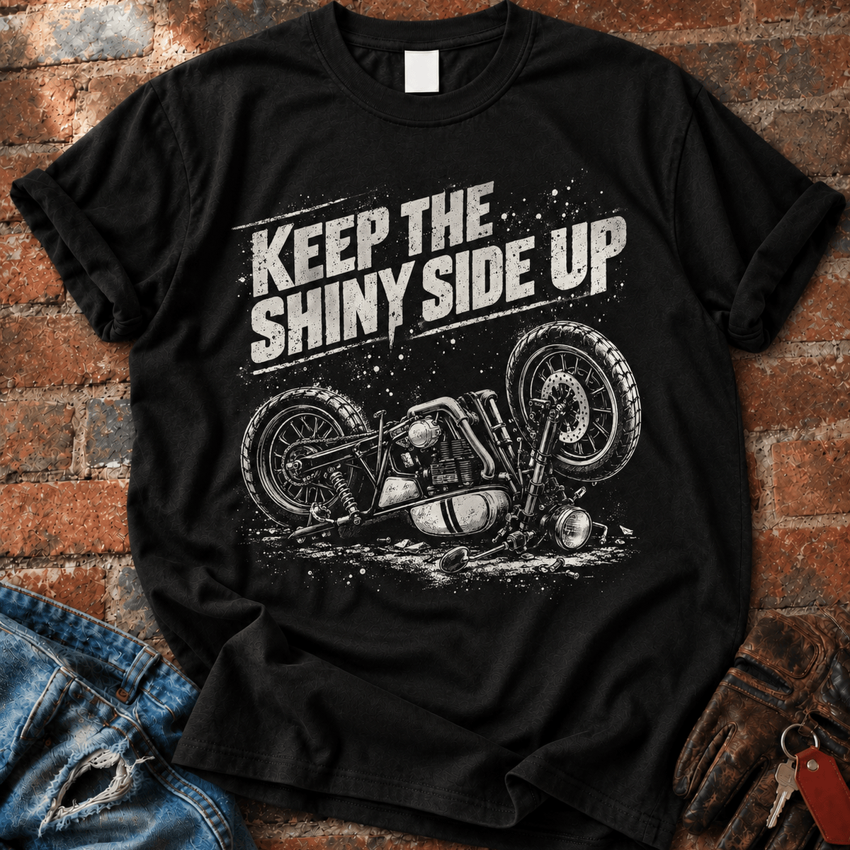 Keep the Shiny Side Up T-Shirt