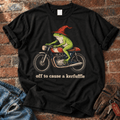 Off to Cause a Kerfuffle Frog T-Shirt