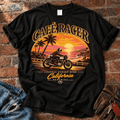 Cafe Racer Coastal Sunset Ride T-Shirt