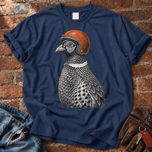 Biker Bird T-Shirt